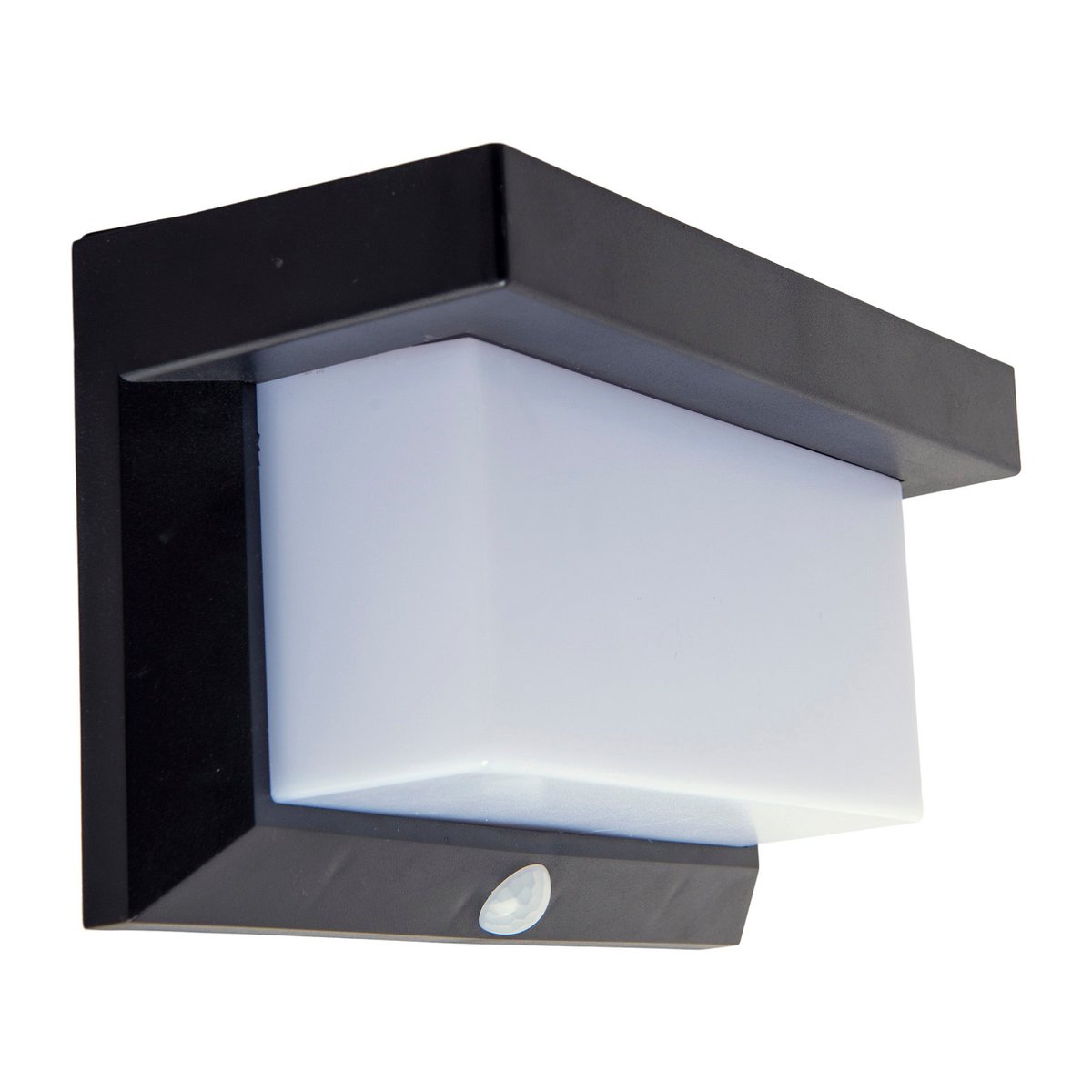 LED Solar Buitenwandlamp met Bewegingssensor – Zwart, Energiezuinig en Weerbestendig voor Tuin of Terras
