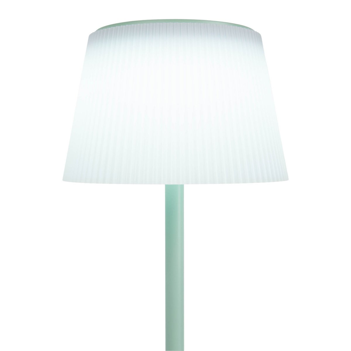 Dimbare solar tafellamp “Emmi” mintgroen | 38 cm hoog | Buitenlamp op batterij met CCT-lichtregeling en IP44 bescherming