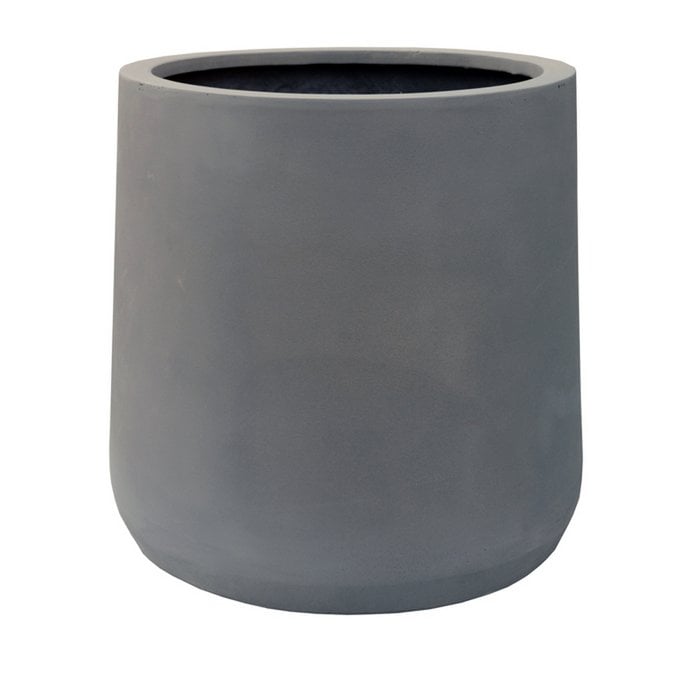 Portland Gray plantenpot Ø42/55 x H40/50 cm, vorstbestendig fiberstone voor binnen en buiten, lichtgewicht en stijlvol