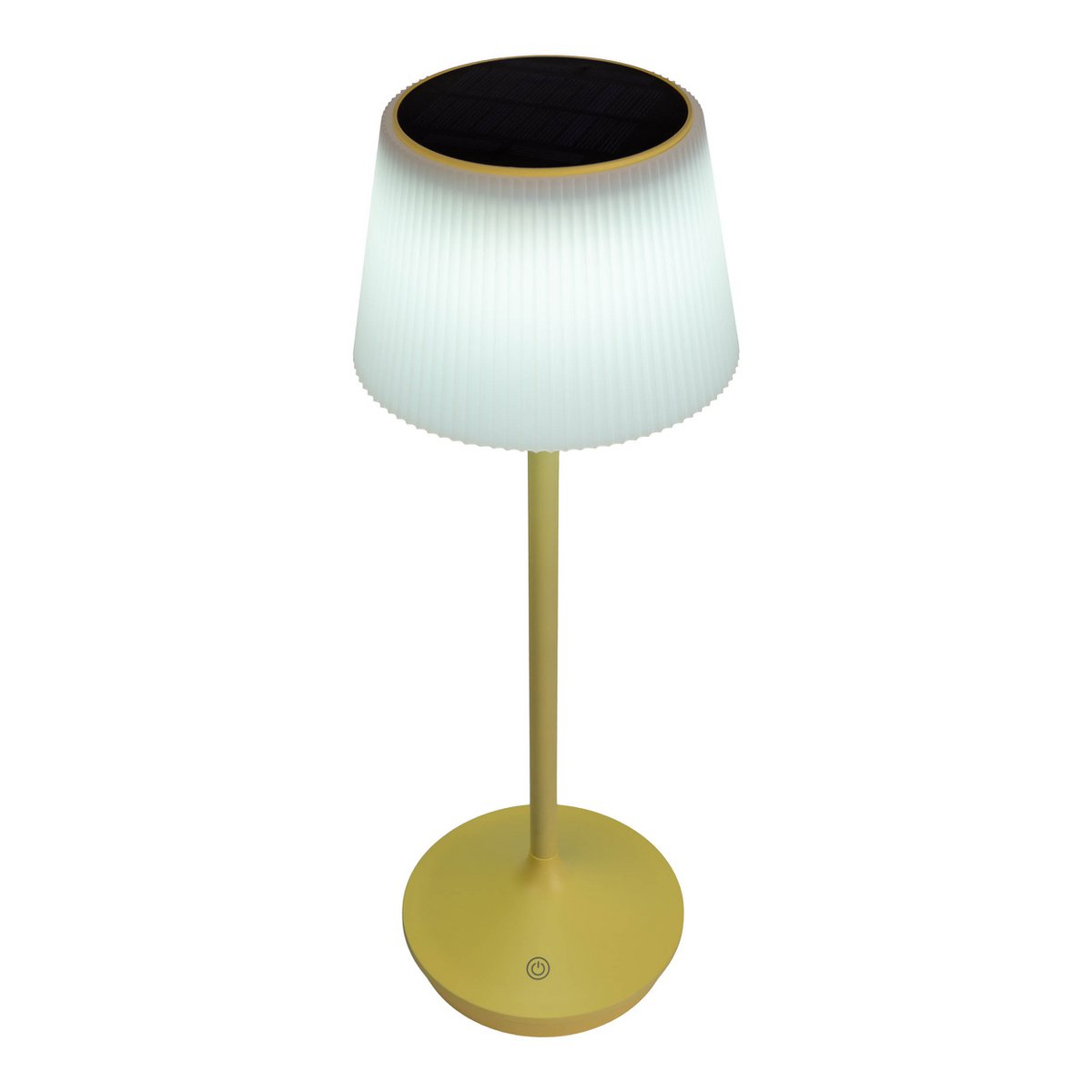 Solar Tafellamp "EMMI" | Dimbaar LED Tafellamp voor Buiten | Geel & Wit | CCT Technologie | IP44 Bescherming