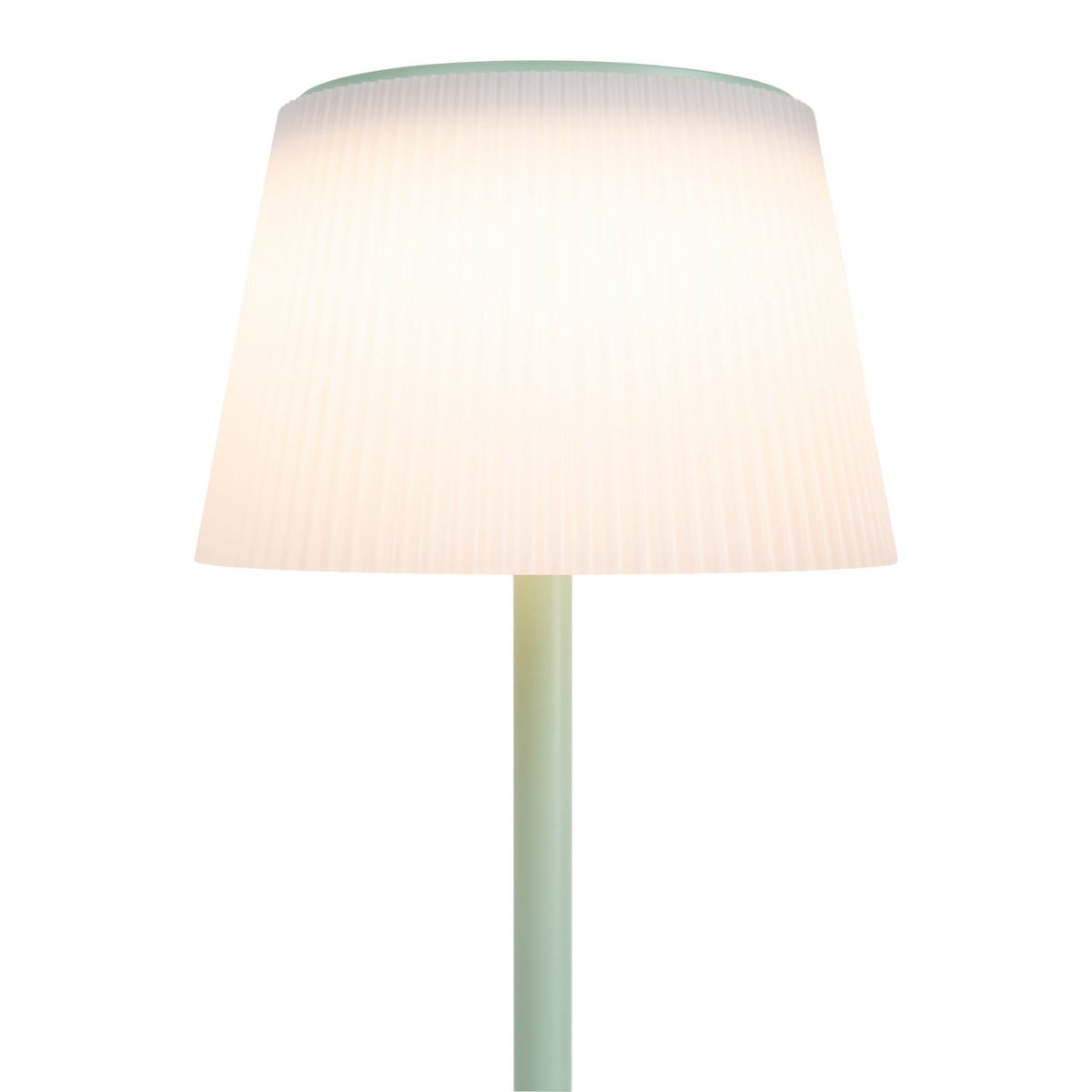 Dimbare solar tafellamp “Emmi” mintgroen | 38 cm hoog | Buitenlamp op batterij met CCT-lichtregeling en IP44 bescherming