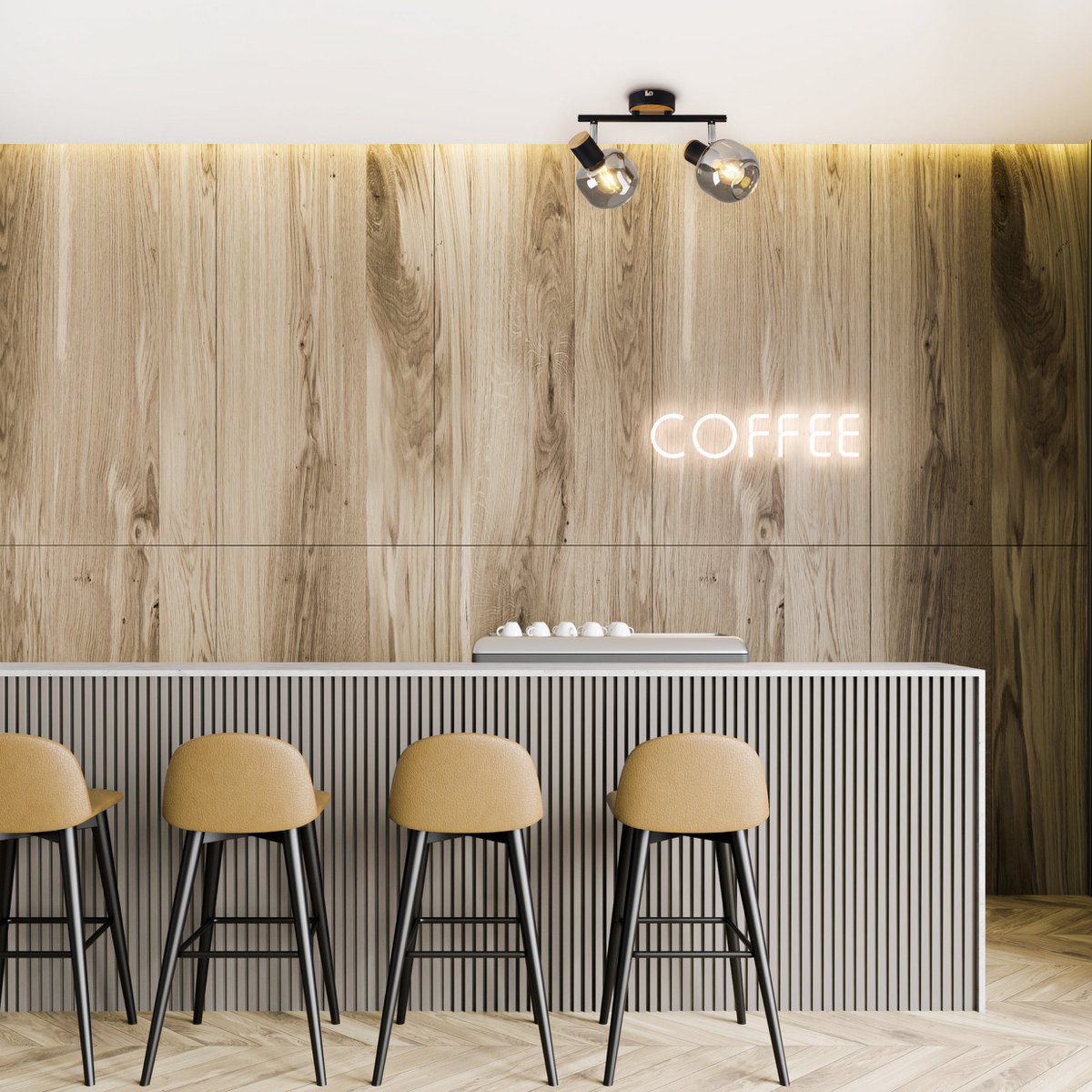plafoniera nera a 2 luci con vetro fumé – lampada da soffitto Fumoso 40 cm – illuminazione spot moderna per soggiorno, corridoio o sala da pranzo