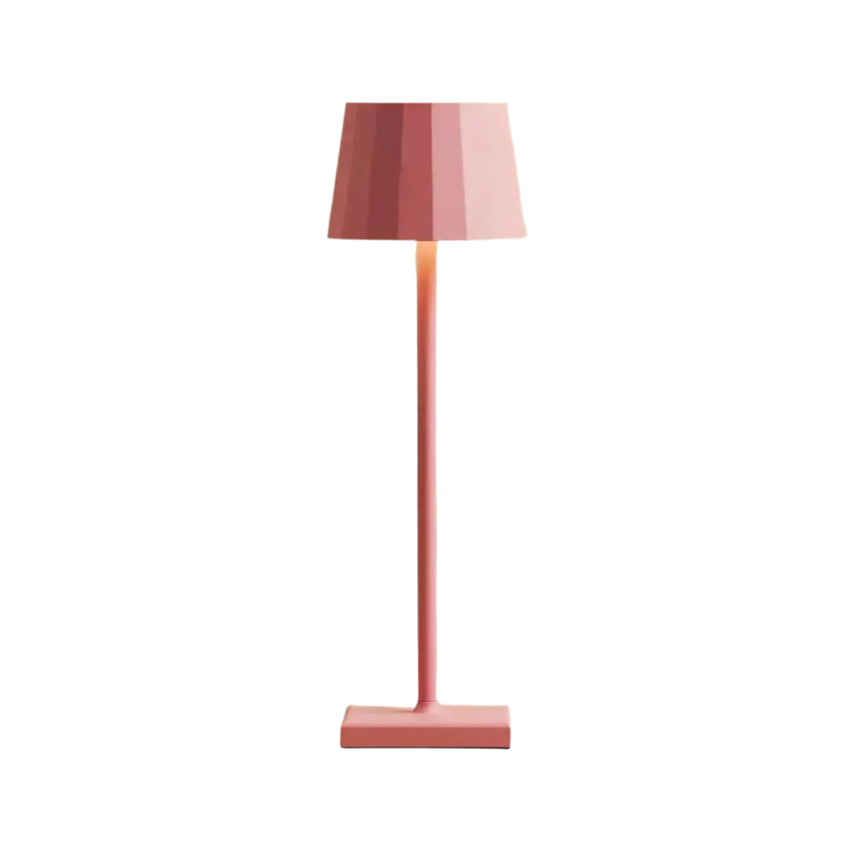Lampada da tavolo ricaricabile Wouter fenicottero rosa | design wireless con funzione dimmer, 120 ore di autonomia della batteria e 3 livelli di luce – elegante e pratica