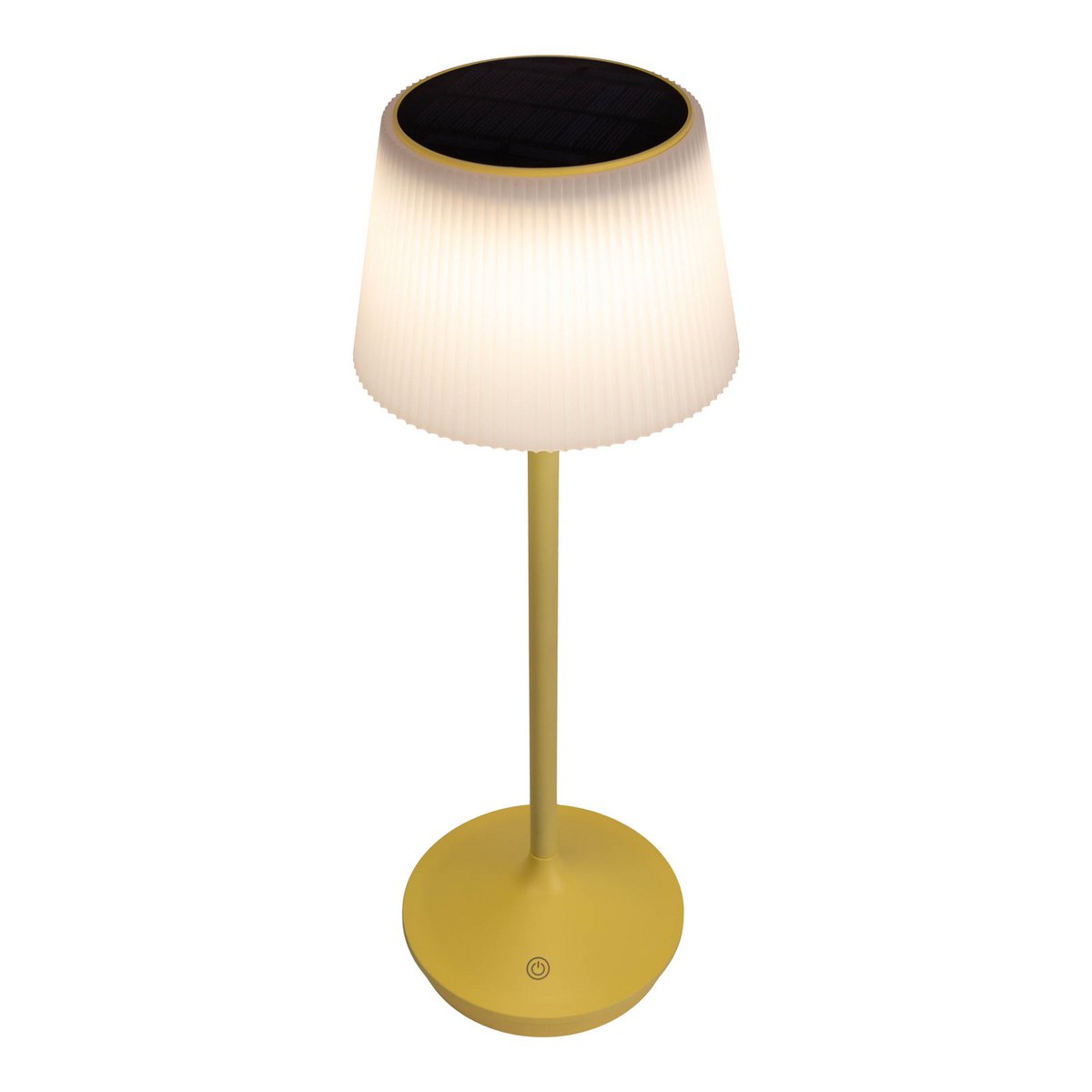 Solar Tafellamp "EMMI" | Dimbaar LED Tafellamp voor Buiten | Geel & Wit | CCT Technologie | IP44 Bescherming