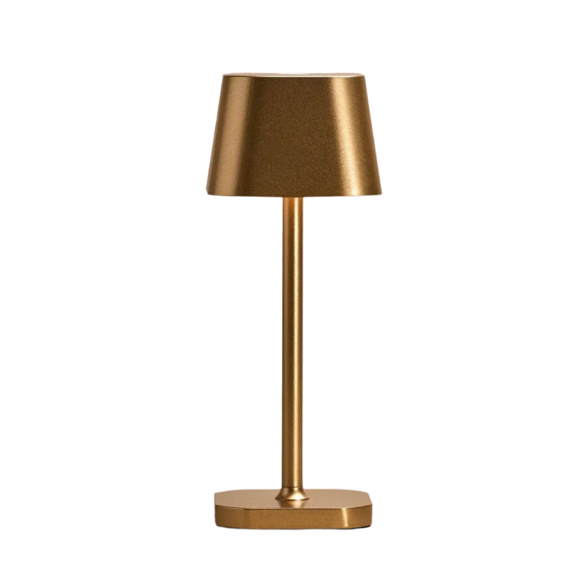 Lampada da tavolo ricaricabile Ava oro | Lampada da design LED wireless | Dimmerabile | USB-C | 3 livelli di luce | Tavellio