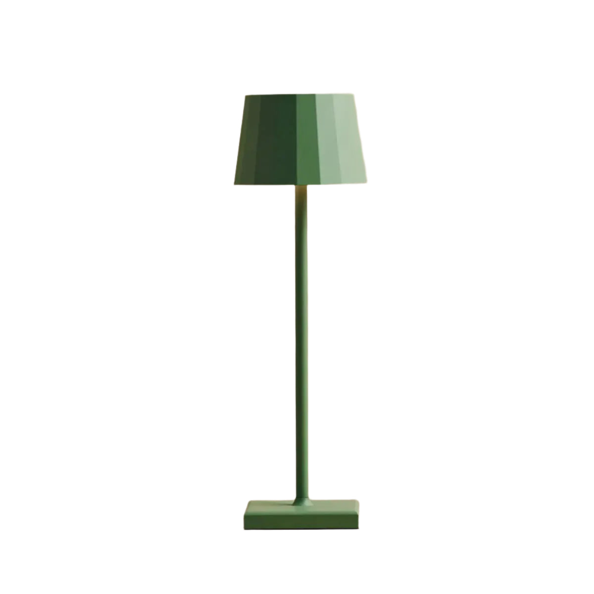 Wouter lampada da tavolo ricaricabile verde salvia | design dimmerabile wireless con 120 ore di autonomia della batteria e 3 modalità di luce – ideale per ogni ambiente