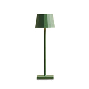 Wouter lampada da tavolo ricaricabile verde salvia | design dimmerabile wireless con 120 ore di autonomia della batteria e 3 modalità di luce – ideale per ogni ambiente