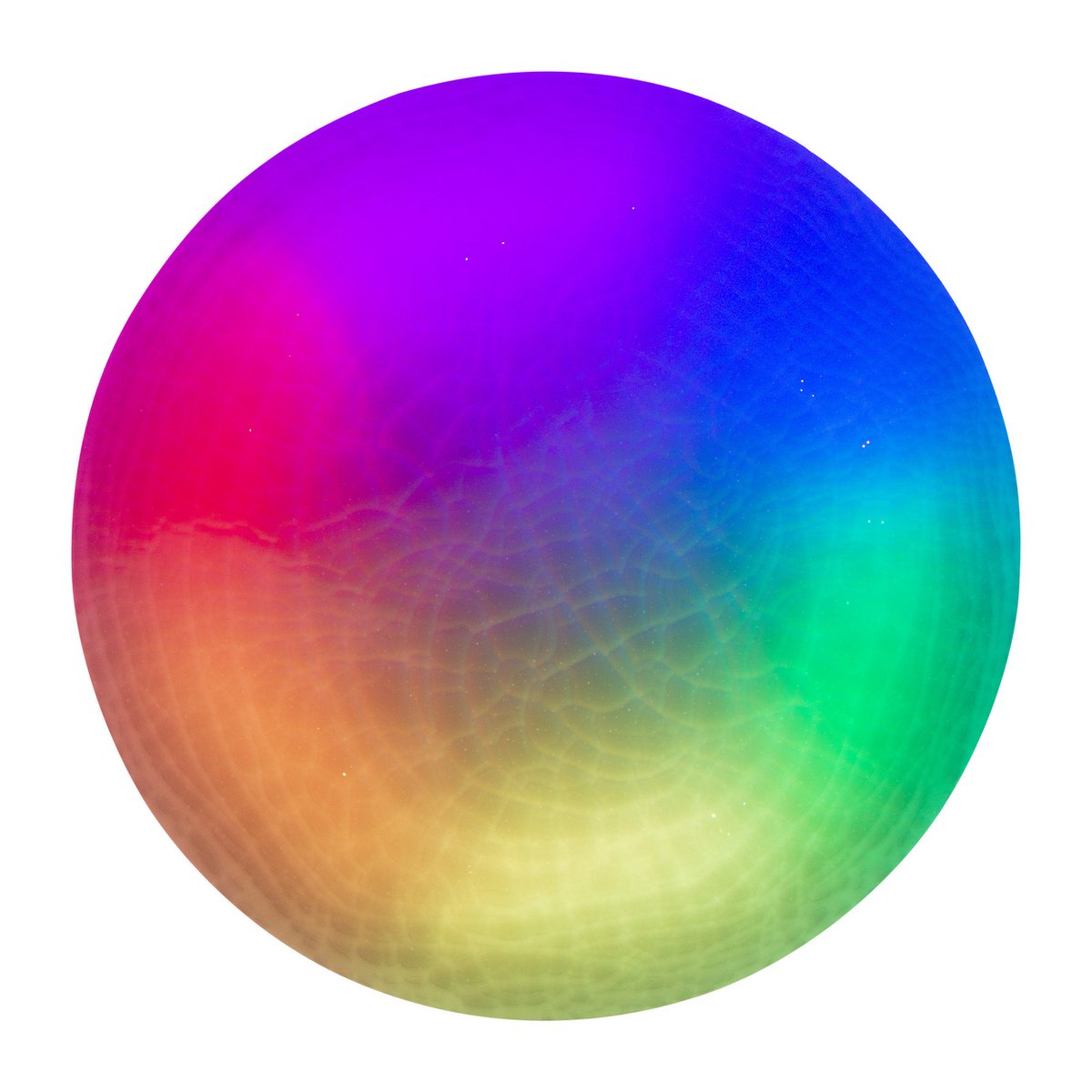 Lampada a soffitto LED Sligo 38 cm con cambio colore RGB, dimmerabile, telecomando, effetto stella, 23,6W, 2619 lumen, design moderno