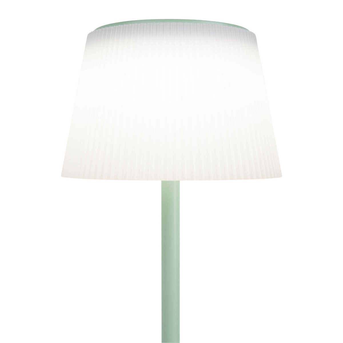 Dimbare solar tafellamp “Emmi” mintgroen | 38 cm hoog | Buitenlamp op batterij met CCT-lichtregeling en IP44 bescherming