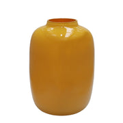 Vaas Artic Bright Yellow – Glazen Vaas in Geel – Handgemaakte Designer Vaas van Vase The World