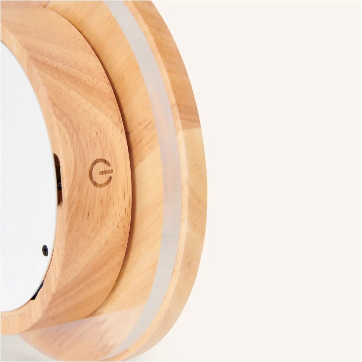 Lou applique da parete wireless marrone chiaro | Applique da parete in legno ricaricabile con funzione dimmer e luce calda 2700K – durata batteria 100 ore