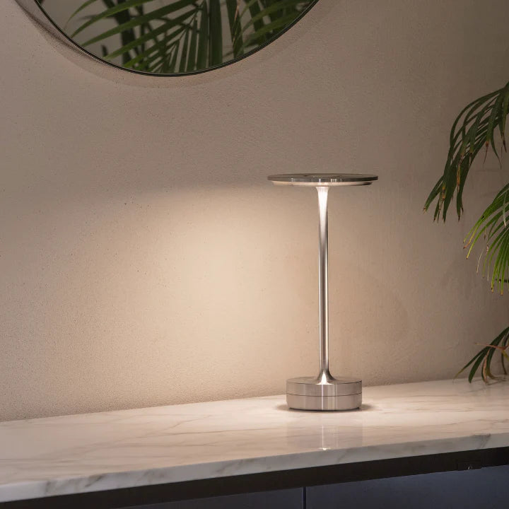 Dimbare Draadloze Tafellamp met Retro Design – IP66 Waterdicht en Oplaadbaar