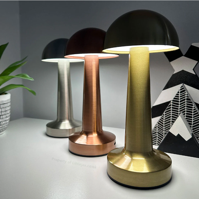 Dimbare Draadloze Tafellamp met Touchsensor – Oplaadbare en Compacte Lamp voor Woonkamer en Slaapkamer