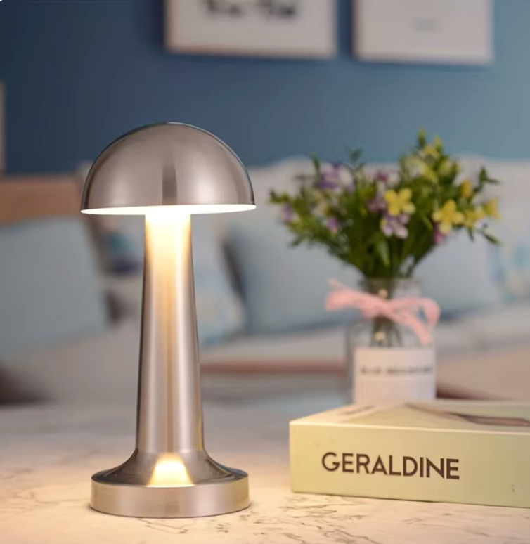 Dimbare Draadloze Tafellamp met Touchsensor – Oplaadbare en Compacte Lamp voor Woonkamer en Slaapkamer