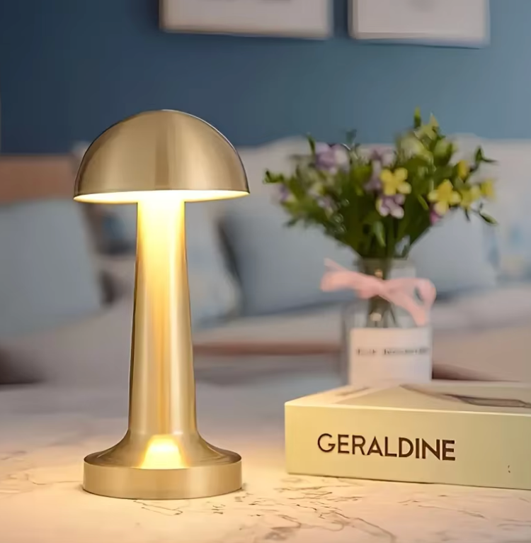 Dimbare Draadloze Tafellamp met Touchsensor – Oplaadbare en Compacte Lamp voor Woonkamer en Slaapkamer