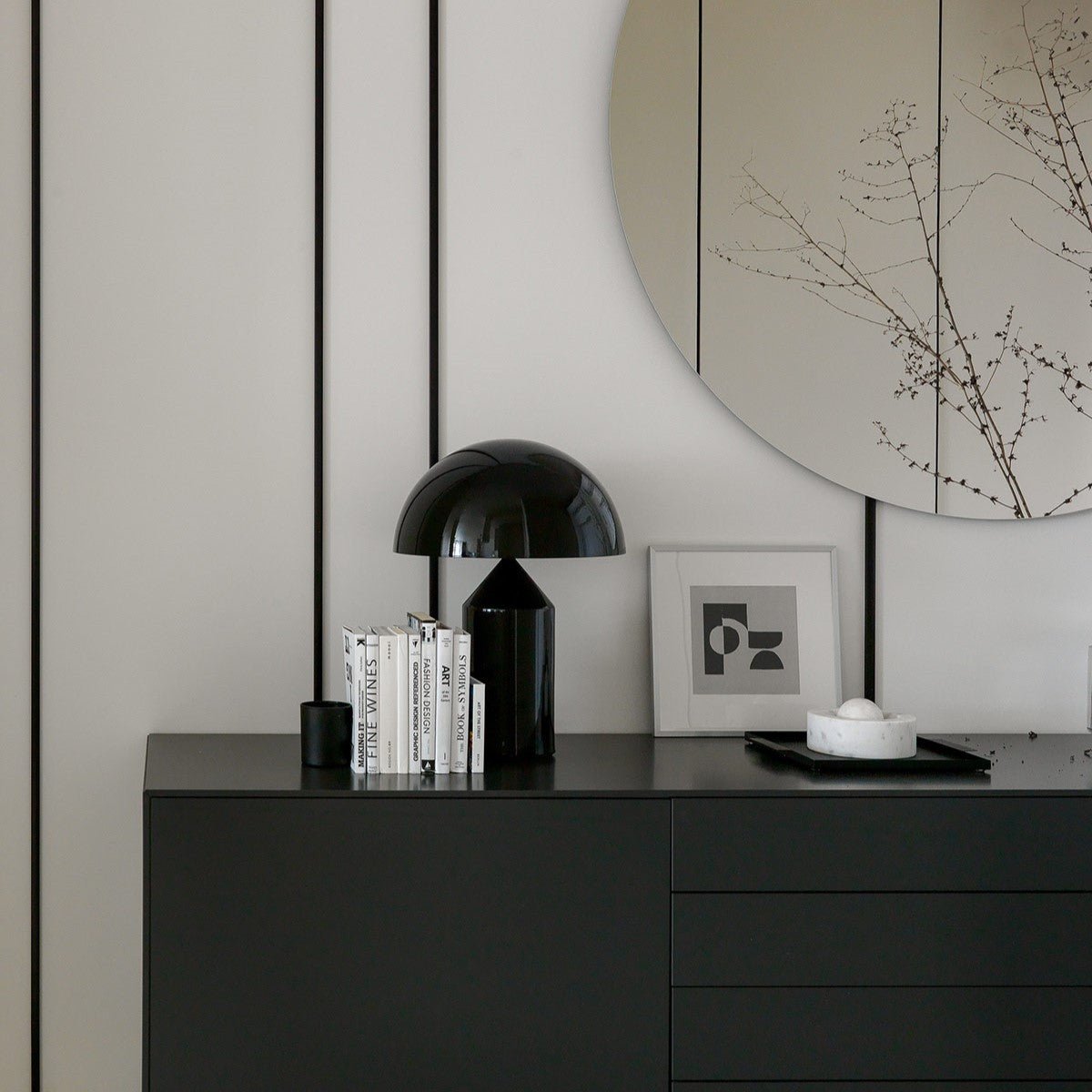 Dimbare Paddenstoel Tafellamp met LED Verlichting – Elegante Designlamp voor Woonkamer en Slaapkamer