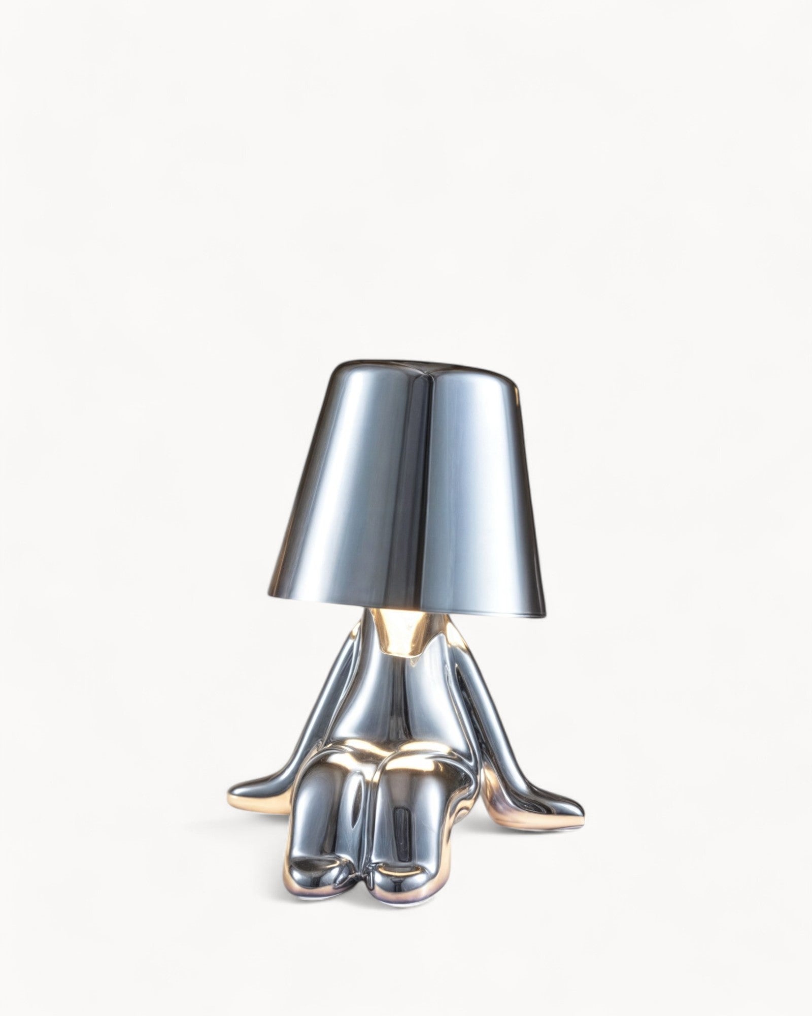 Dimbare USB Oplaadbare Tafellamp – Elegante Gouden Afwerking
