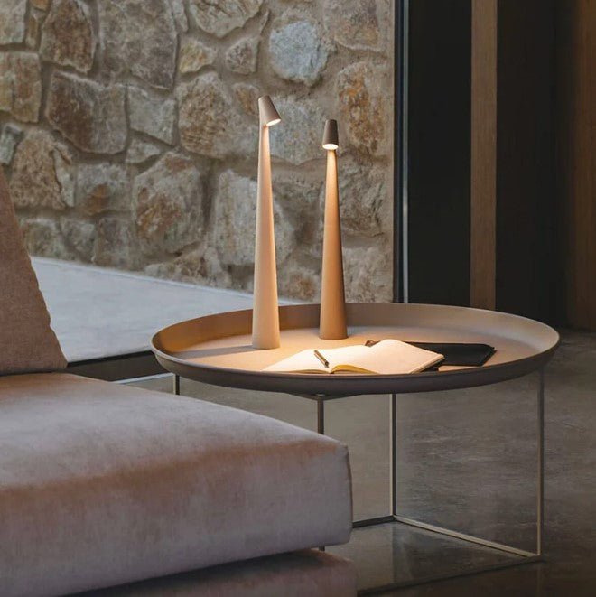 Draadloze Dimbare LED Tafellamp met Modern Design – USB Oplaadbaar en Touch-Functie