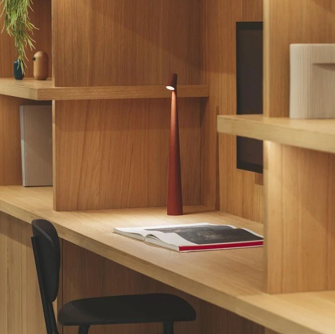 Draadloze Dimbare LED Tafellamp met Modern Design – USB Oplaadbaar en Touch-Functie