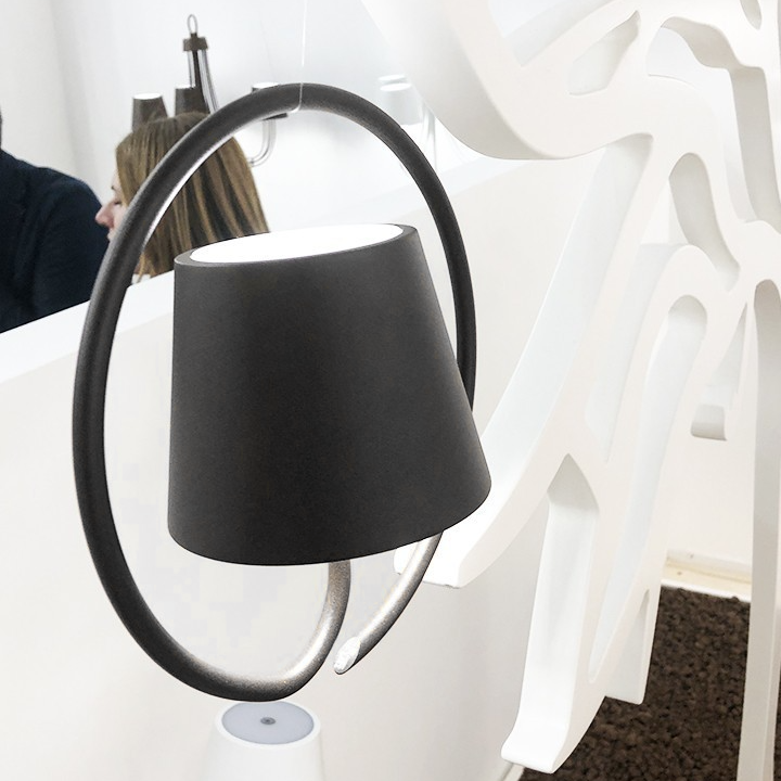 Lampada a sospensione LED wireless per tavolo da pranzo e soggiorno - Ricaricabile e impermeabile, funzione di dimmer touch, luce calda