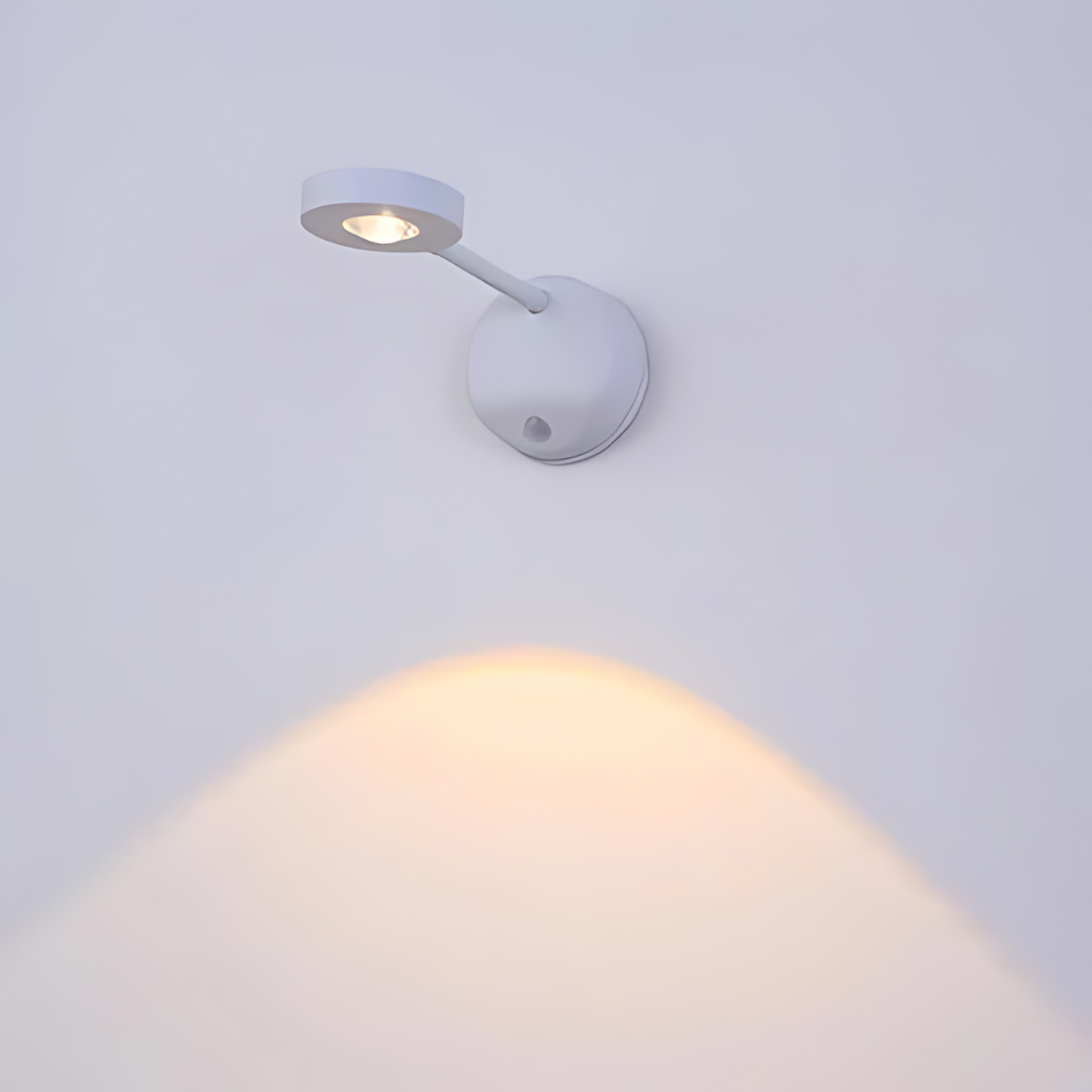 Lampada da parete LED wireless con sensore di movimento e regolazione a 360° – Lampada senza cavo per illuminazione intelligente