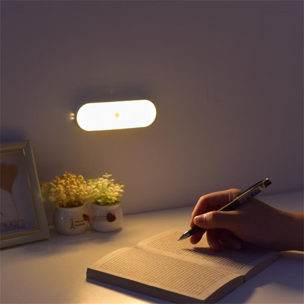 Lampada da parete LED wireless con sensore di movimento e batteria USB ricaricabile