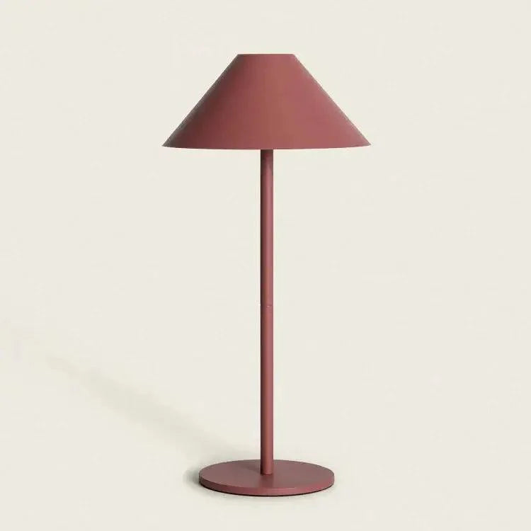 Lampada da tavolo ricaricabile wireless con design minimalista e controllo touch - dimmerabile senza gradazioni, 15x31cm