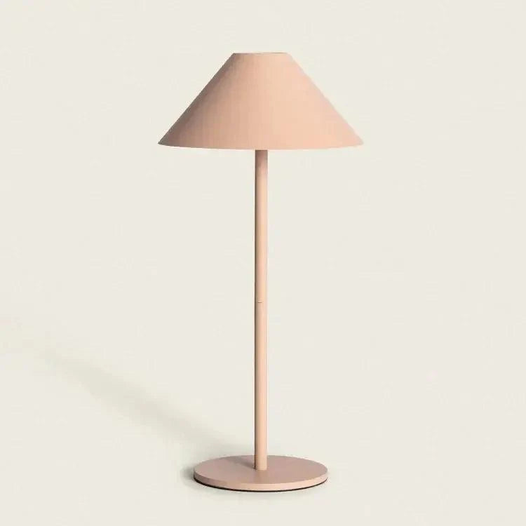 Lampada da tavolo ricaricabile wireless con design minimalista e controllo touch - dimmerabile senza gradazioni, 15x31cm