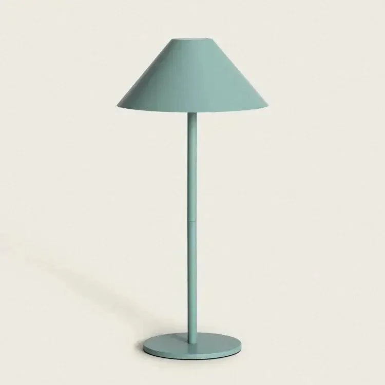 Lampada da tavolo ricaricabile wireless con design minimalista e controllo touch - dimmerabile senza gradazioni, 15x31cm