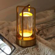Lampada da tavolo wireless con LED dimmerabile e design impermeabile – lussuosa e portatile