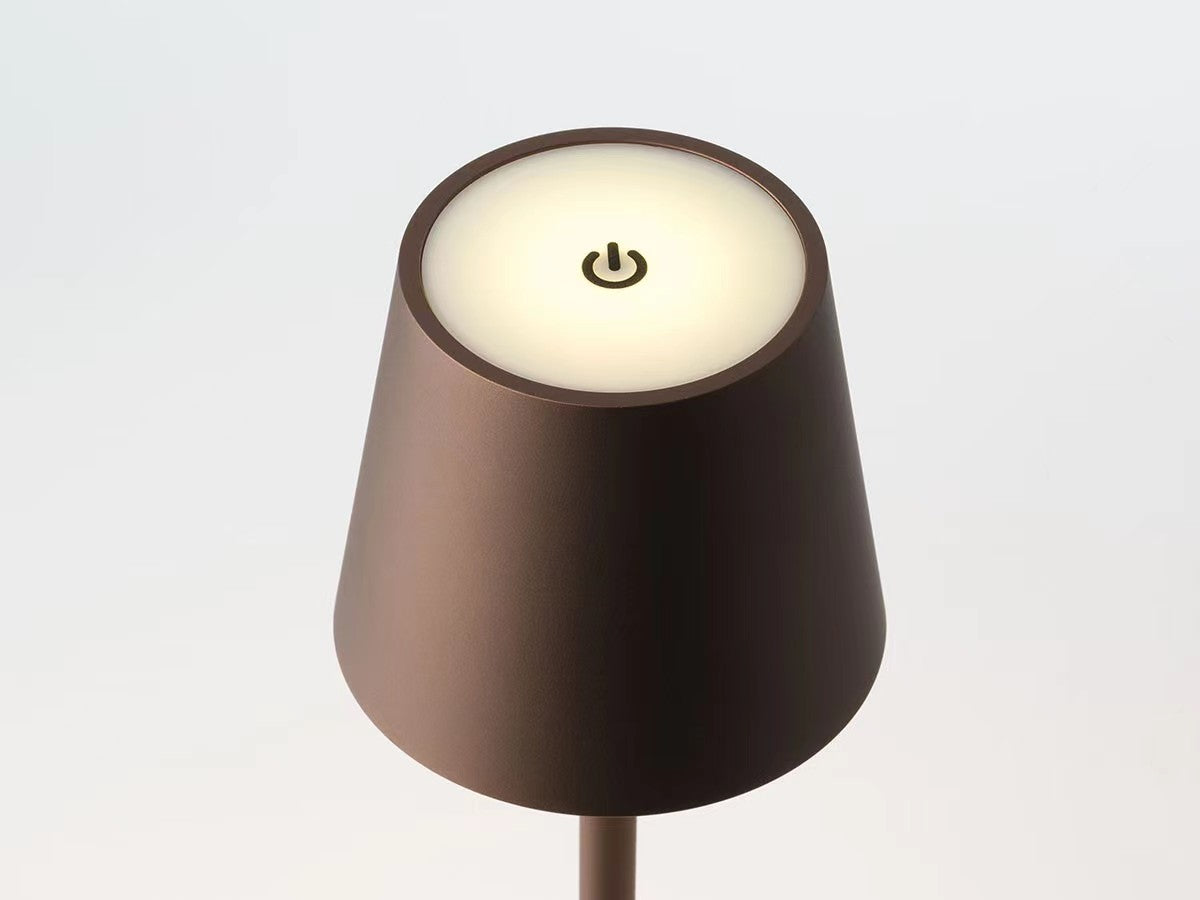 Lampada da tavolo LED portatile con funzione dimmerabile e batteria ricaricabile – ideale per interno ed esterno