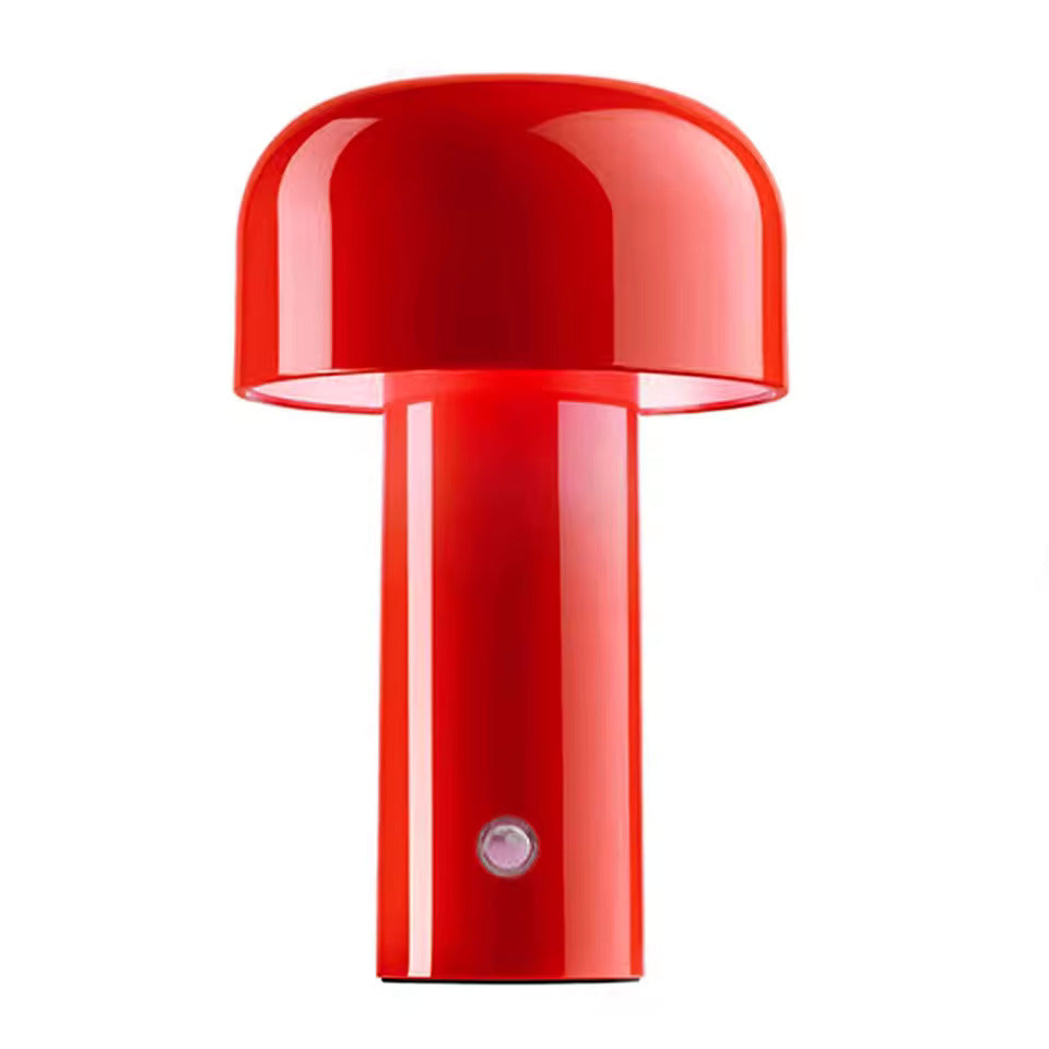 Lampada da comodino touch portatile ricaricabile USB – Design moderno per decorazione soggiorno