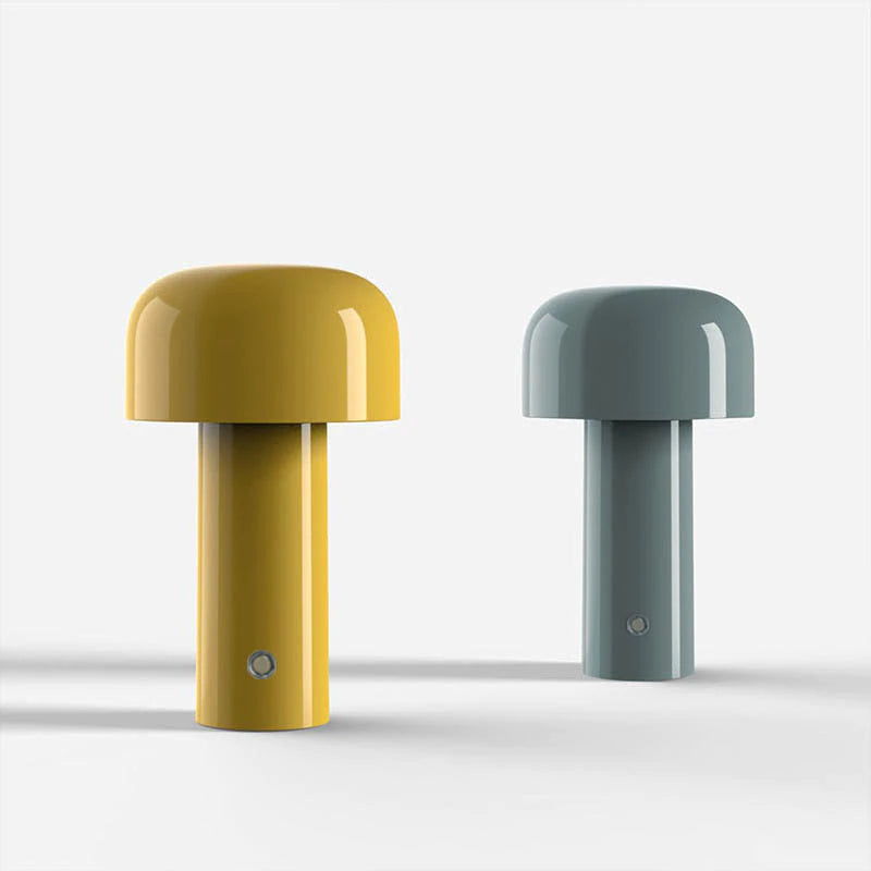 Lampada da comodino touch portatile ricaricabile USB – Design moderno per decorazione soggiorno