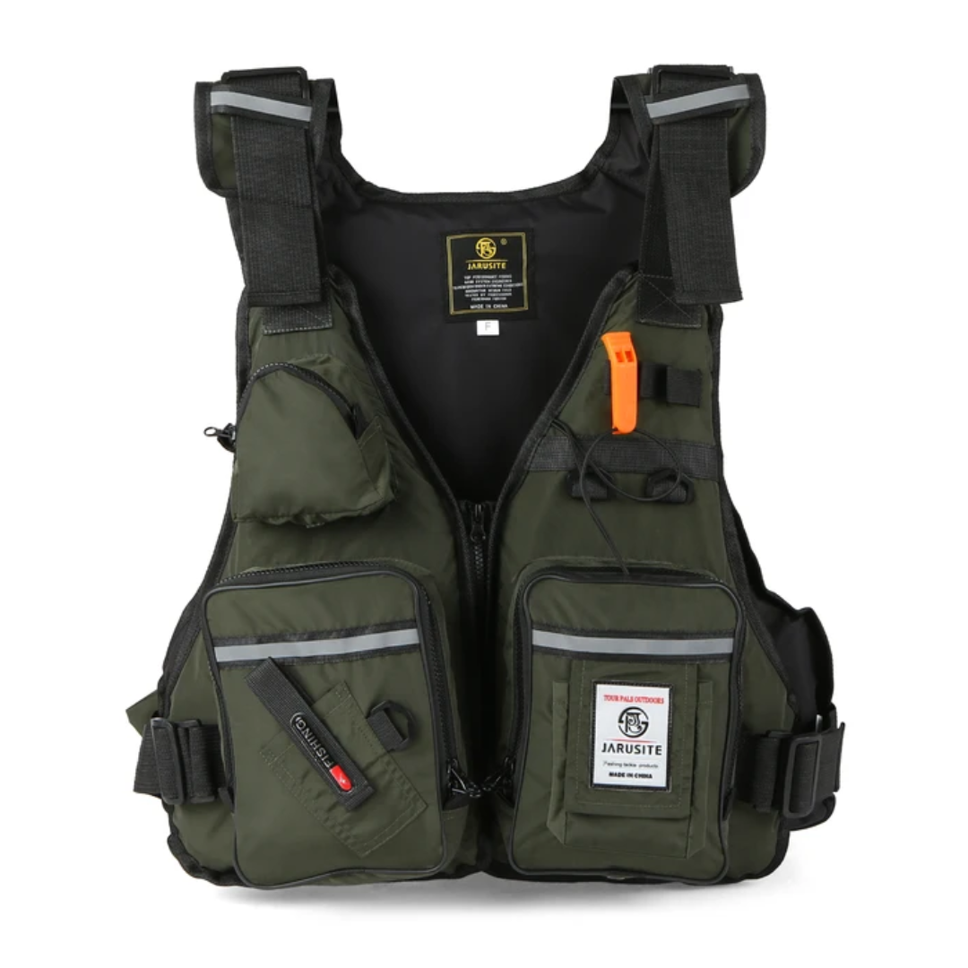 Duurzaam Outdoor Vest voor Vissers met Comfort en Functionaliteit 0