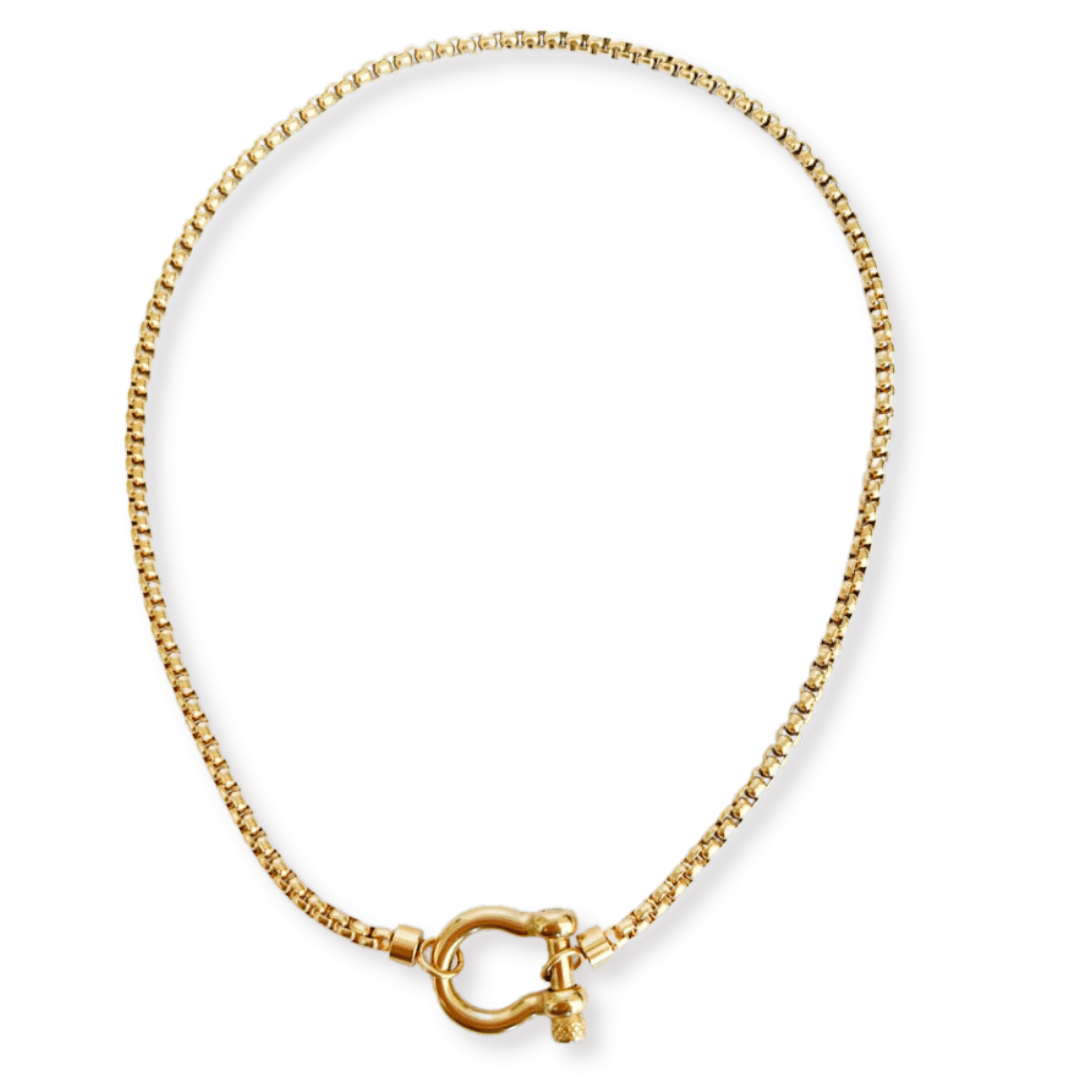 Elegante Gouden Ketting Dames van Roestvrij Staal