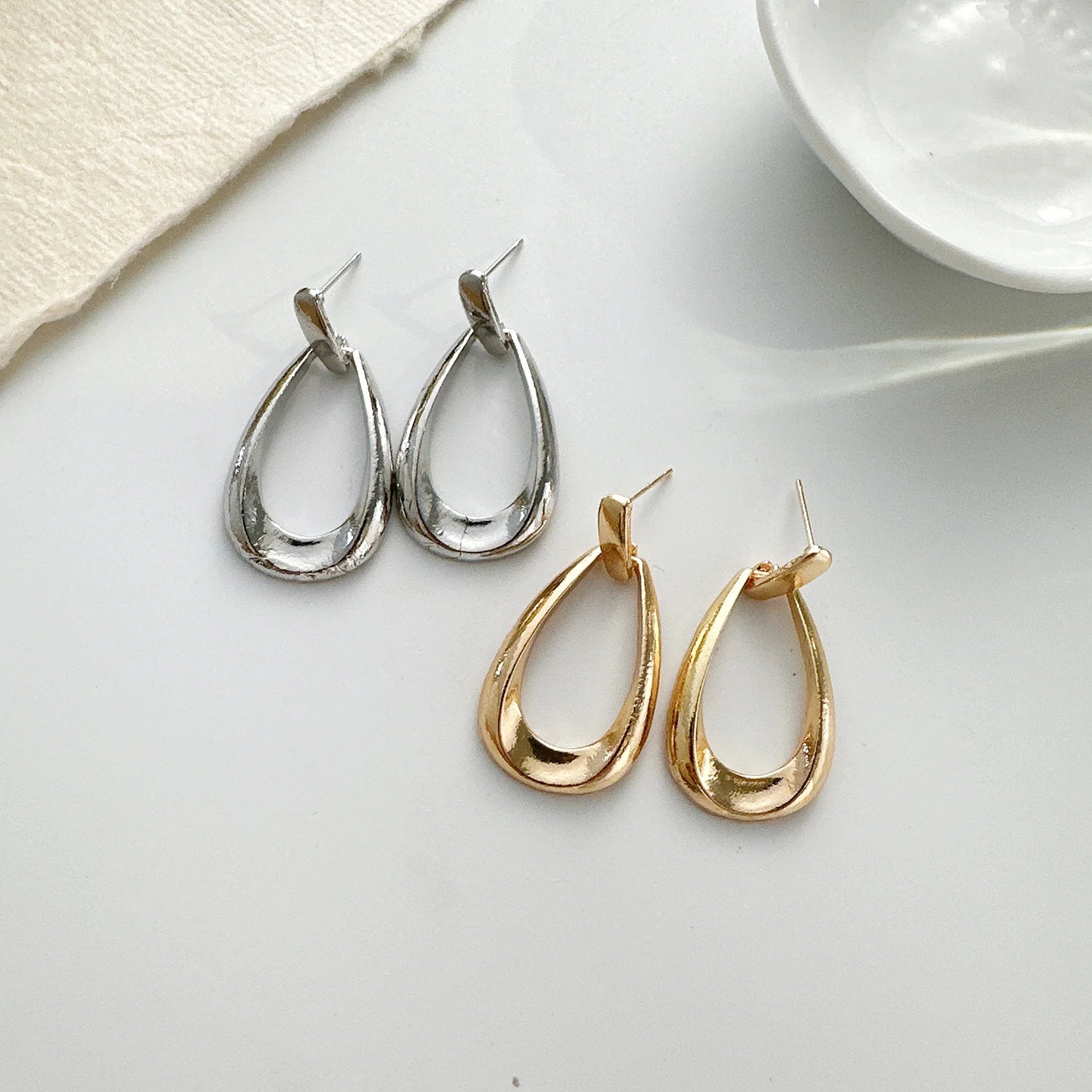 Elegante Drop Oorbellen