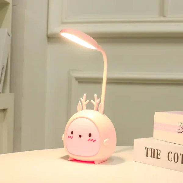 Kinderlamp met Oogbescherming en USB Oplaadfunctie – Schattig Cartoon Design voor Kinderen Kinderlamp