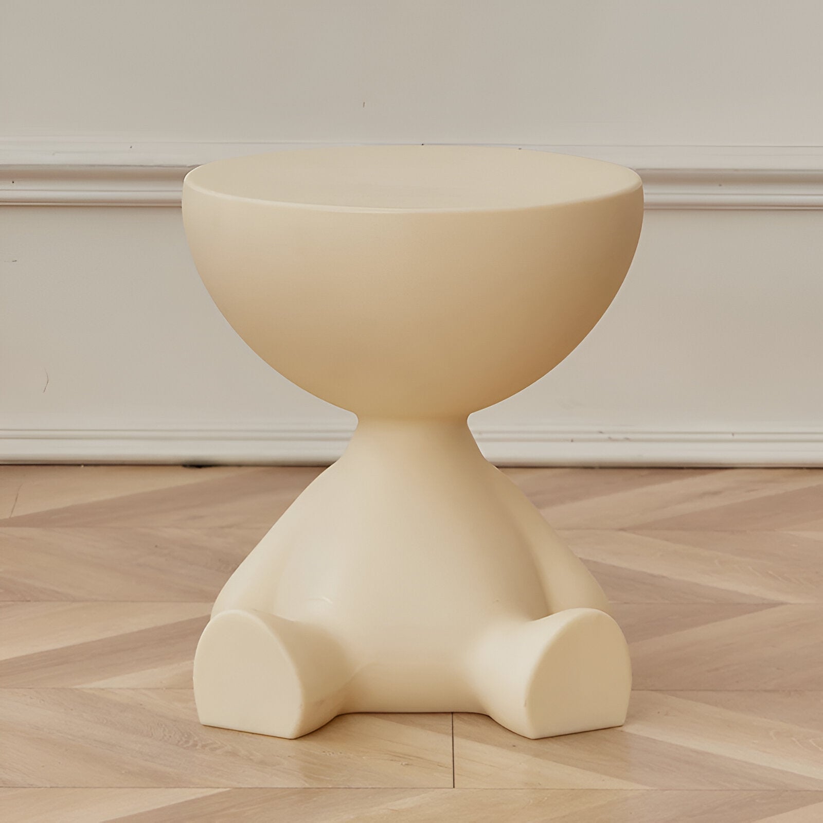 Luxe Ronde Salontafel van Hoogwaardige Materialen – Stijlvolle Bijzettafel voor Woonkamer