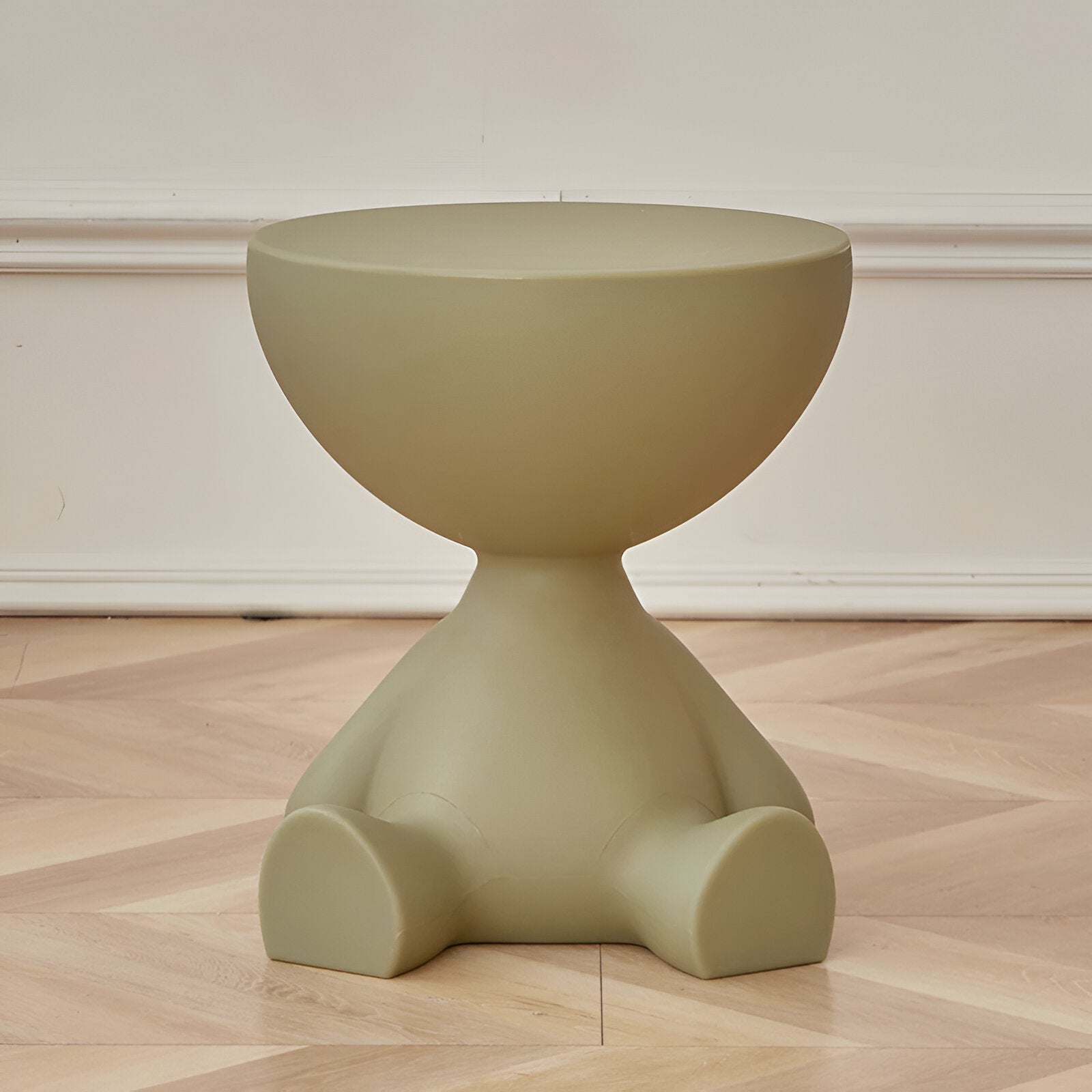 Luxe Ronde Salontafel van Hoogwaardige Materialen – Stijlvolle Bijzettafel voor Woonkamer