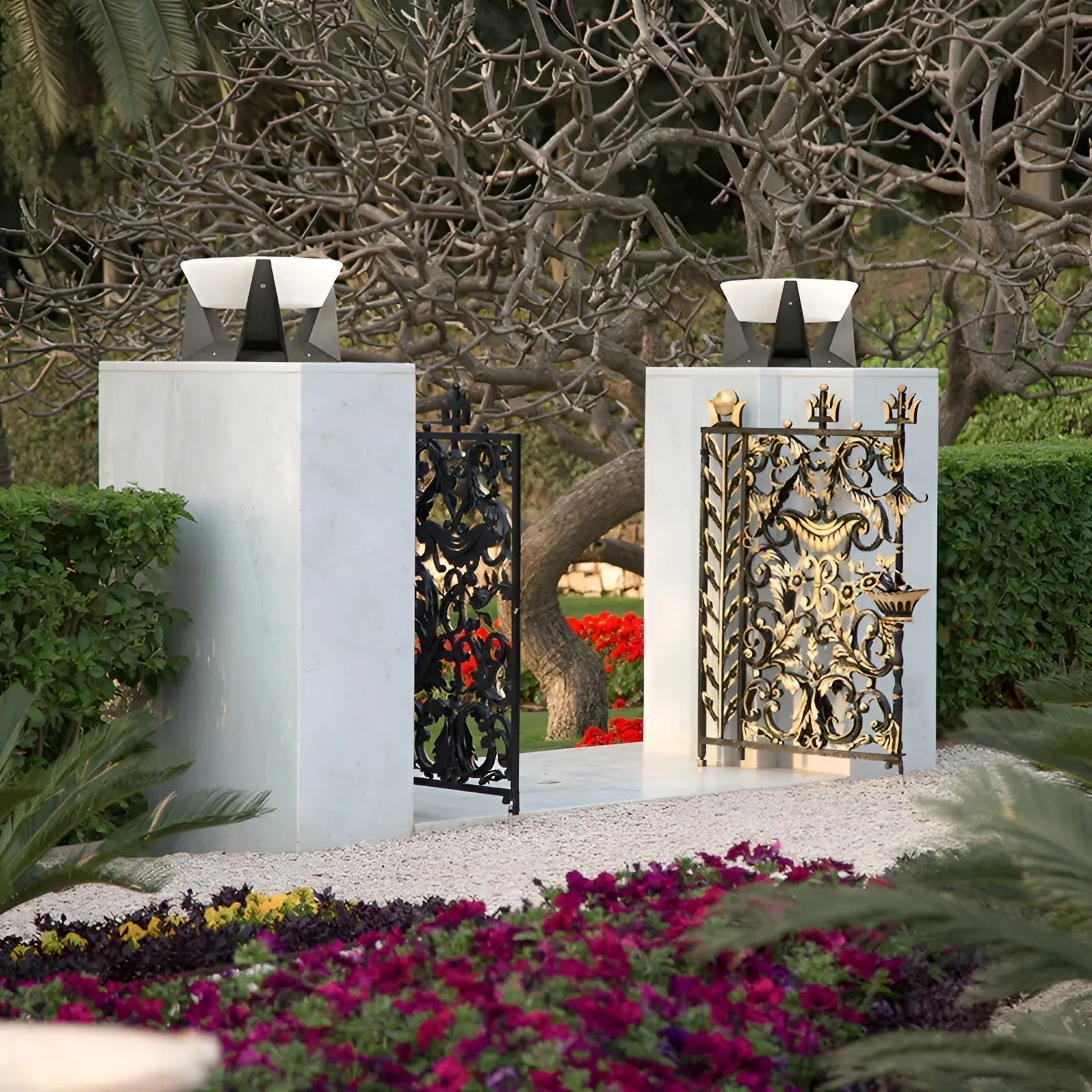 Lampada da giardino solare di lusso in stile giapponese – illuminazione da giardino ecologica con installazione semplice e impermeabilità IP65