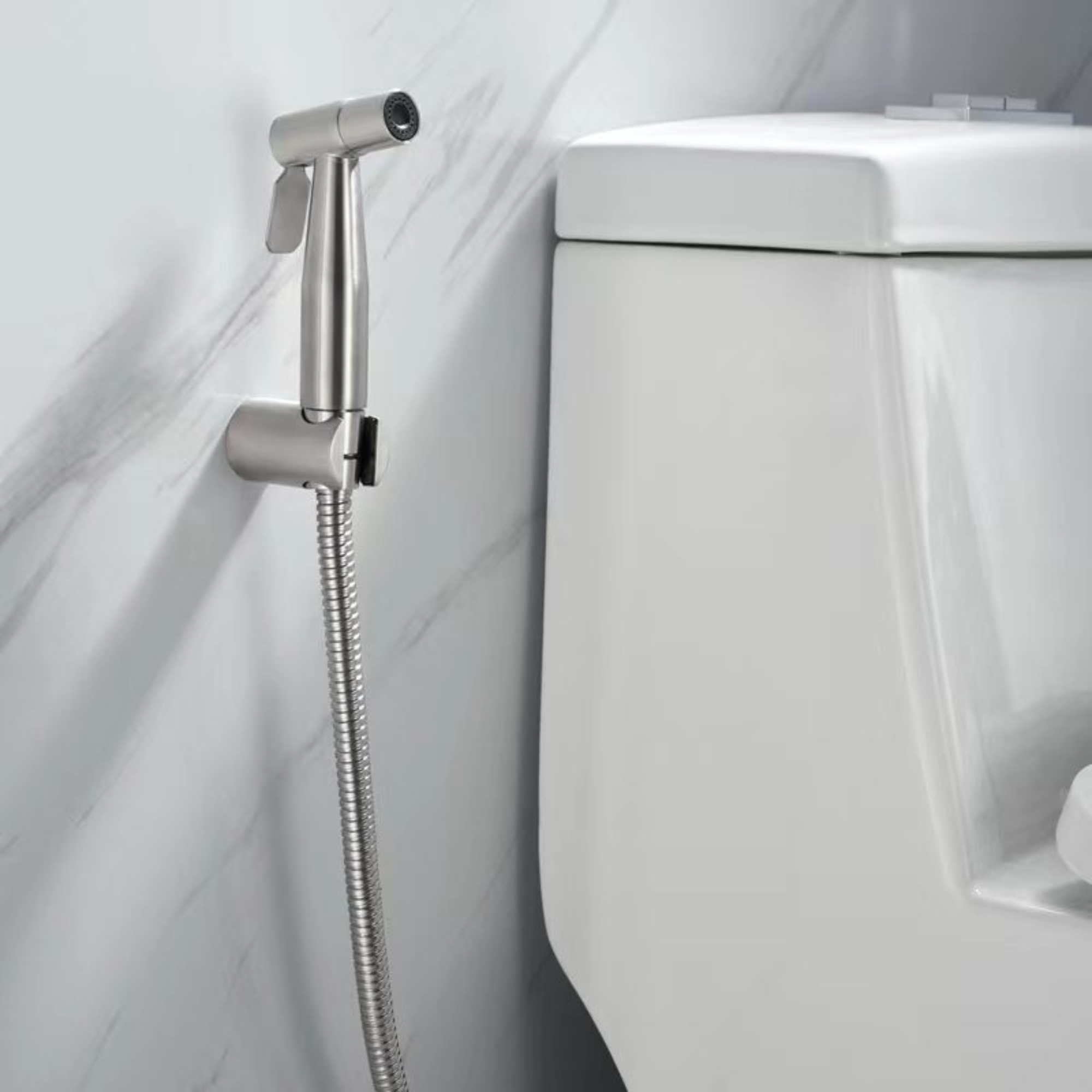 Spro | Moderne Roestvrijstalen Bidet Handdouche met Waterbesparende Functie voor Toilet – Luxe en Duurzaam Design