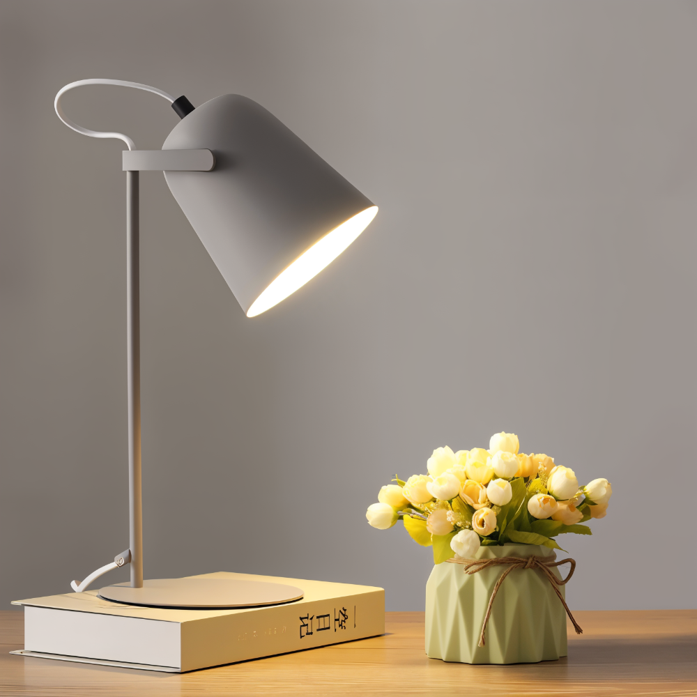 Moderne Rotating Tischlampe met Verstelbare Hoek en Macaron Kleuren