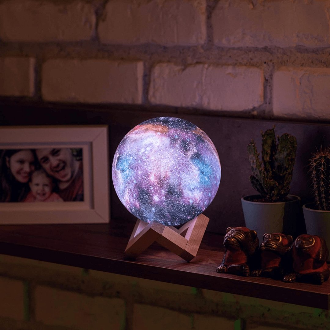 Lampada da notte con design a stelle e controllo touch – Lampada da notte LED ricaricabile per camera da letto e cameretta bambini