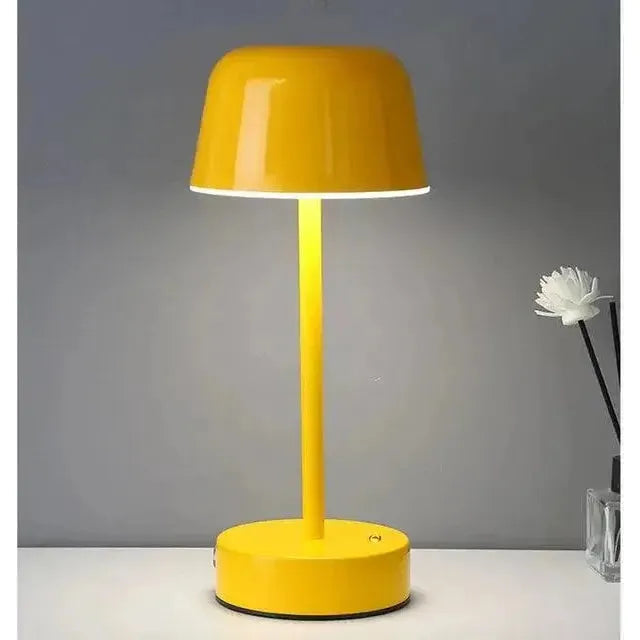 Oplaadbare Scandinavische Tafellamp met Dimbare Verlichting – Elegante Designlamp