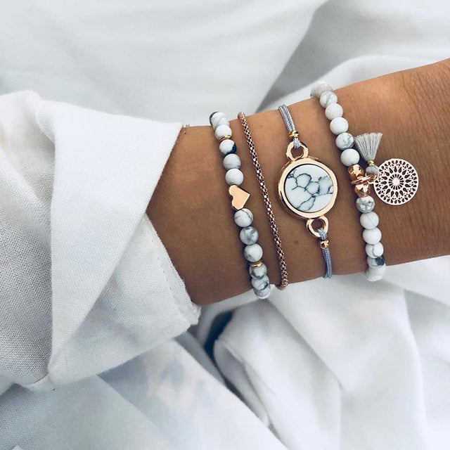 Tijdloze Handgemaakte Armband Set Voor Elke Gelegenheid 0