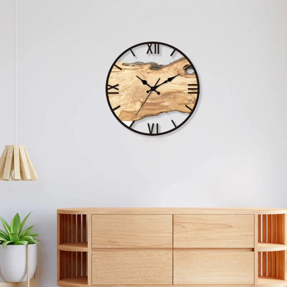 Orologio da parete acrilico trasparente 30 cm – Design moderno minimalista per soggiorno e ufficio