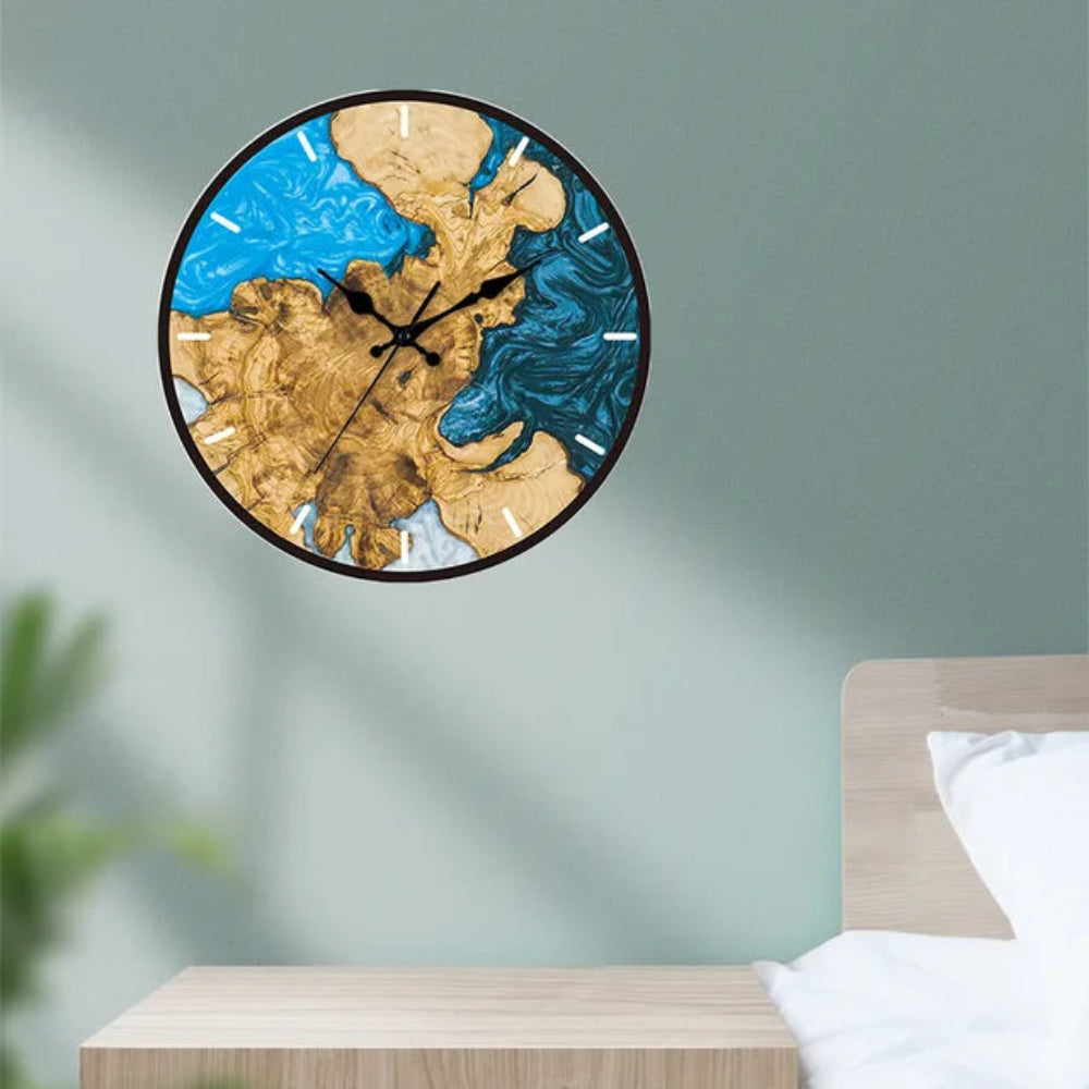 Orologio da parete acrilico trasparente 30 cm – Design moderno minimalista per soggiorno e ufficio