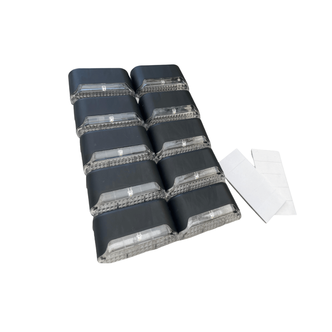 Lampade solari autoadesive per illuminazione da giardino – Resistente alle intemperie e a basso consumo energetico