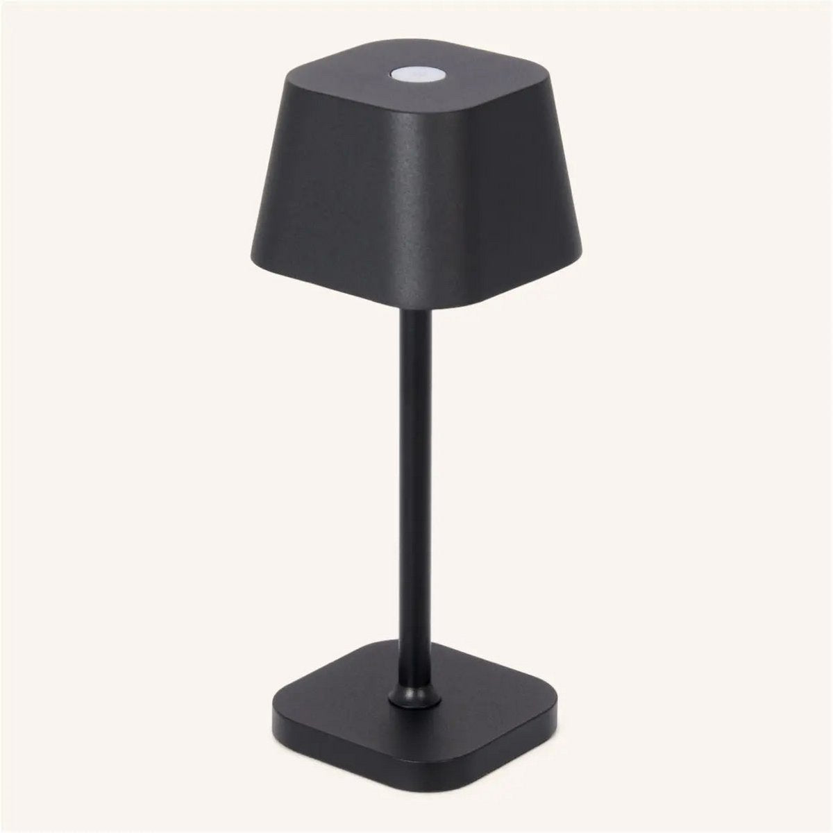 Ava lampada da tavolo ricaricabile nera – wireless, dimmerabile e design elegante | 3 livelli di luce e 120 ore di autonomia della batteria