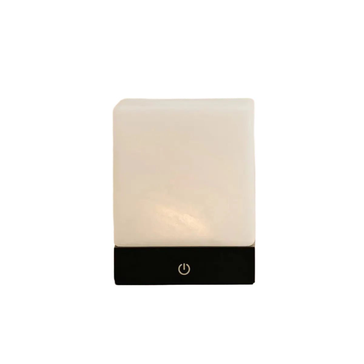 Lampada in legno nera YCE wireless con vetro satinato, dimmerabile, ricaricabile e durata della batteria di 100 ore per un'illuminazione d'atmosfera
